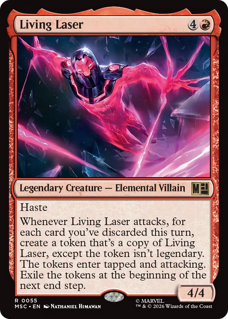 Living Laser [Marvel Super Heroes Commander] | Multizone: Comics And Games