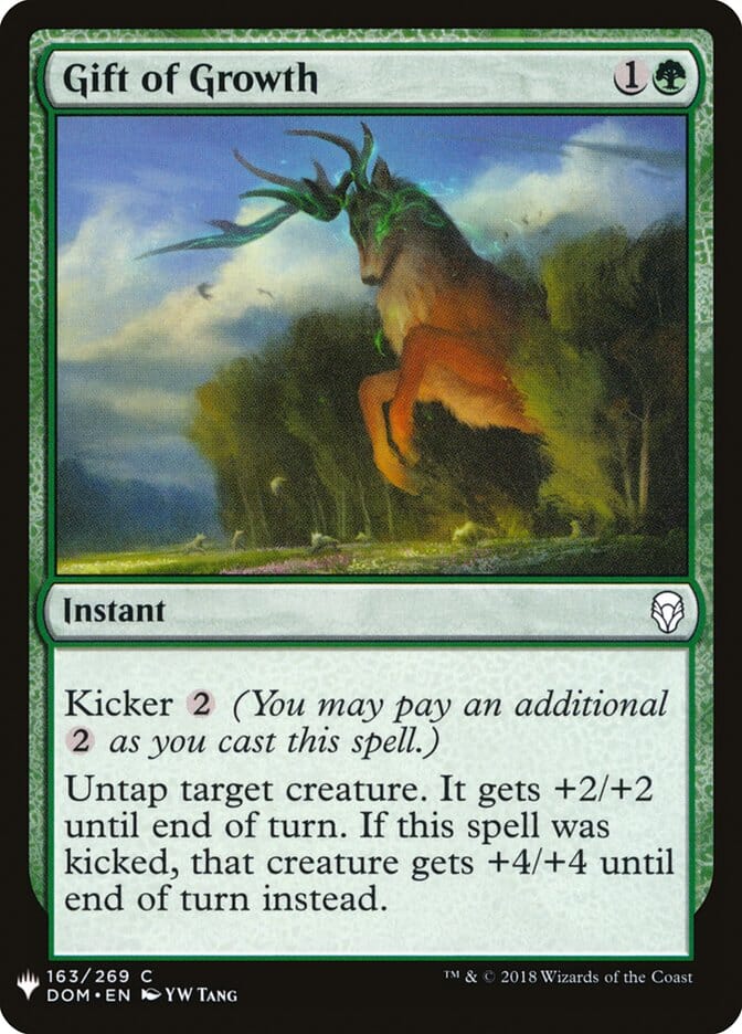 Gift of Growth [Mystery Booster] MTG Single Magic: The Gathering  | Multizone: Comics And Games