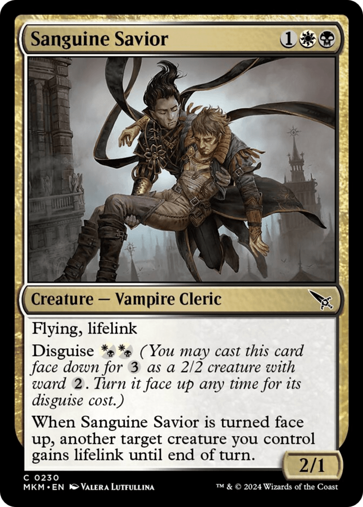 Sanguine Savior [Murders at Karlov Manor] MTG Single Magic: The Gathering  | Multizone: Comics And Games