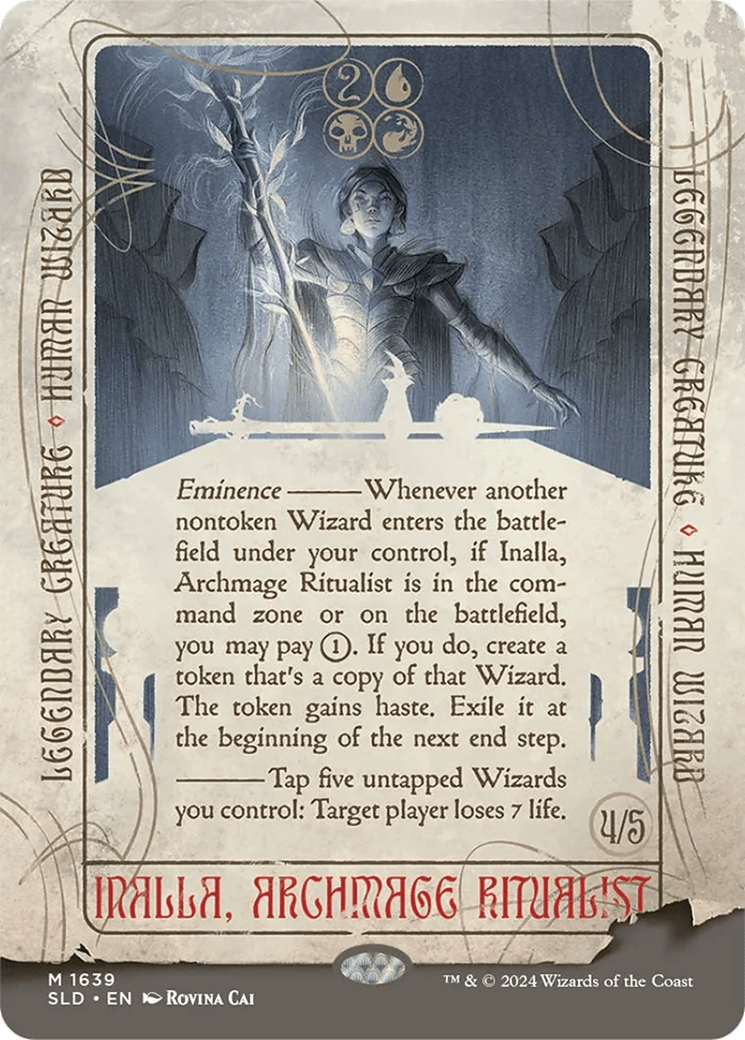 Inalla, Archmage Ritualist (Rainbow Foil) [Secret Lair Drop Series] MTG Single Magic: The Gathering  | Multizone: Comics And Games