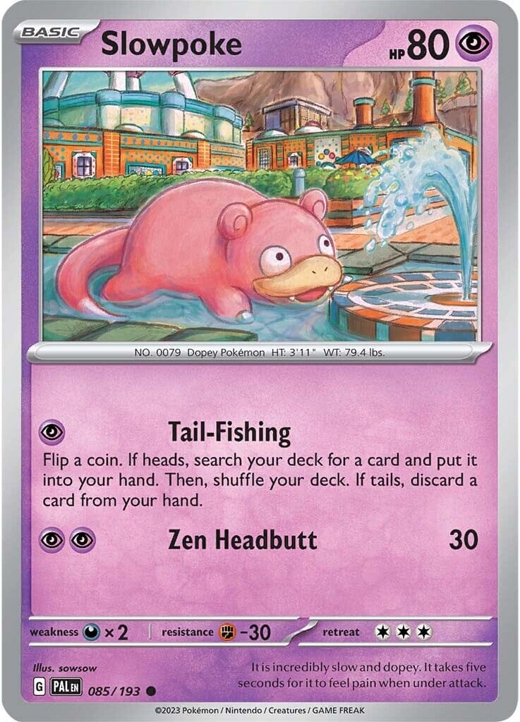 Slowpoke (085/193) [Scarlet & Violet: Paldea Evolved] Pokemon Single Pokémon  | Multizone: Comics And Games