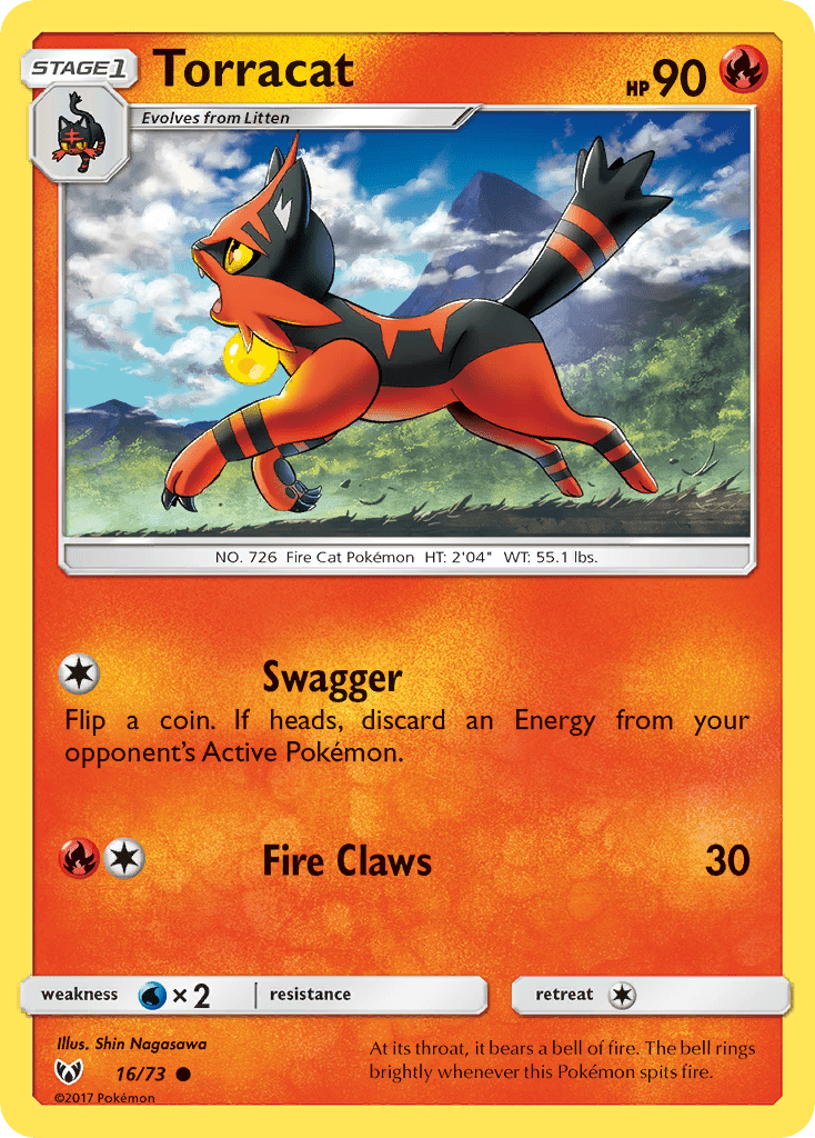 Torracat (16/73) [Sun & Moon: Shining Legends] Pokemon Single Pokémon  | Multizone: Comics And Games