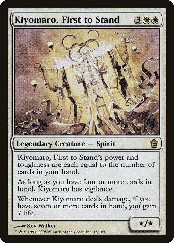 Kiyomaro, First to Stand [Saviors of Kamigawa] MTG Single Magic: The Gathering  | Multizone: Comics And Games