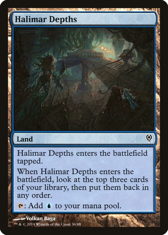 Halimar Depths [Duel Decks: Jace vs. Vraska] MTG Single Magic: The Gathering  | Multizone: Comics And Games