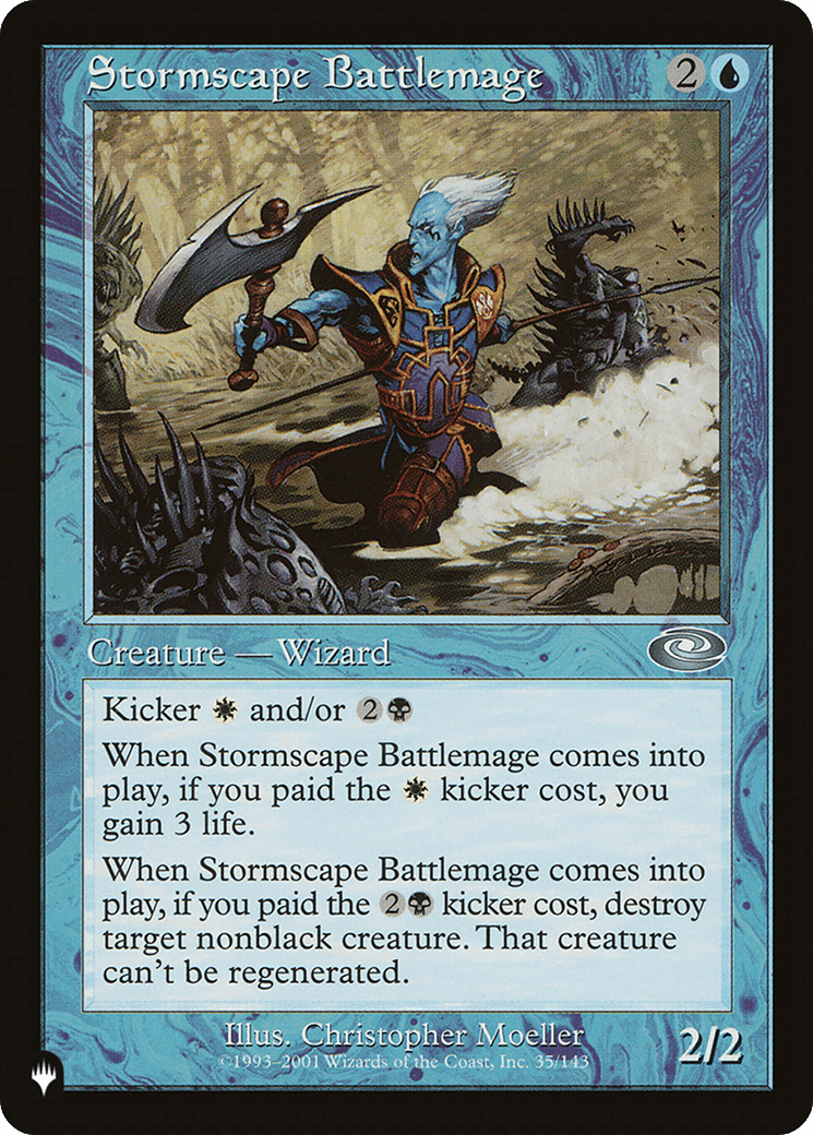 Stormscape Battlemage [The List] MTG Single Magic: The Gathering  | Multizone: Comics And Games