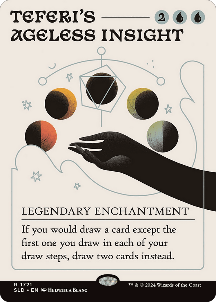 Teferi's Ageless Insight [Secret Lair Drop Series] MTG Single Magic: The Gathering  | Multizone: Comics And Games