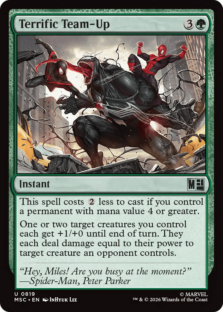 Terrific Team-Up [Marvel Super Heroes Commander] MTG Single Magic: The Gathering  | Multizone: Comics And Games