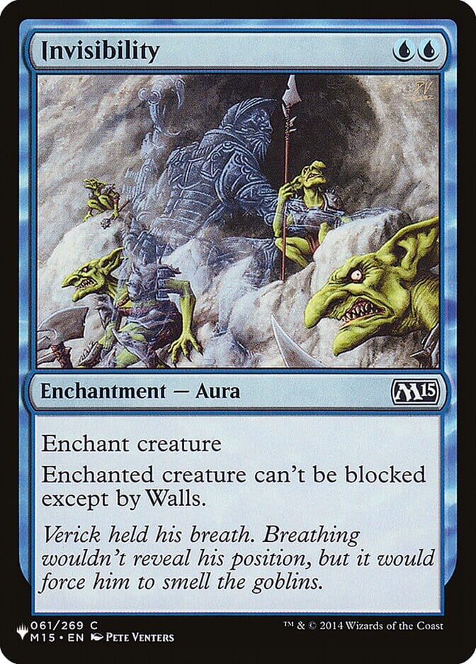 Invisibility [The List] MTG Single Magic: The Gathering  | Multizone: Comics And Games