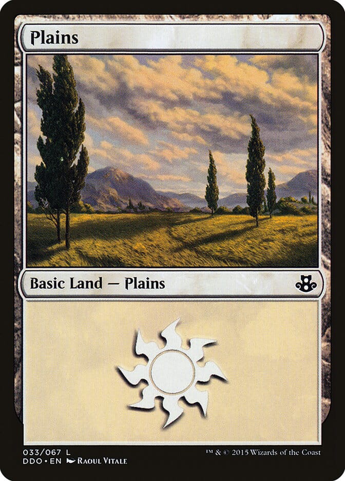 Plains (33) [Duel Decks: Elspeth vs. Kiora] MTG Single Magic: The Gathering  | Multizone: Comics And Games