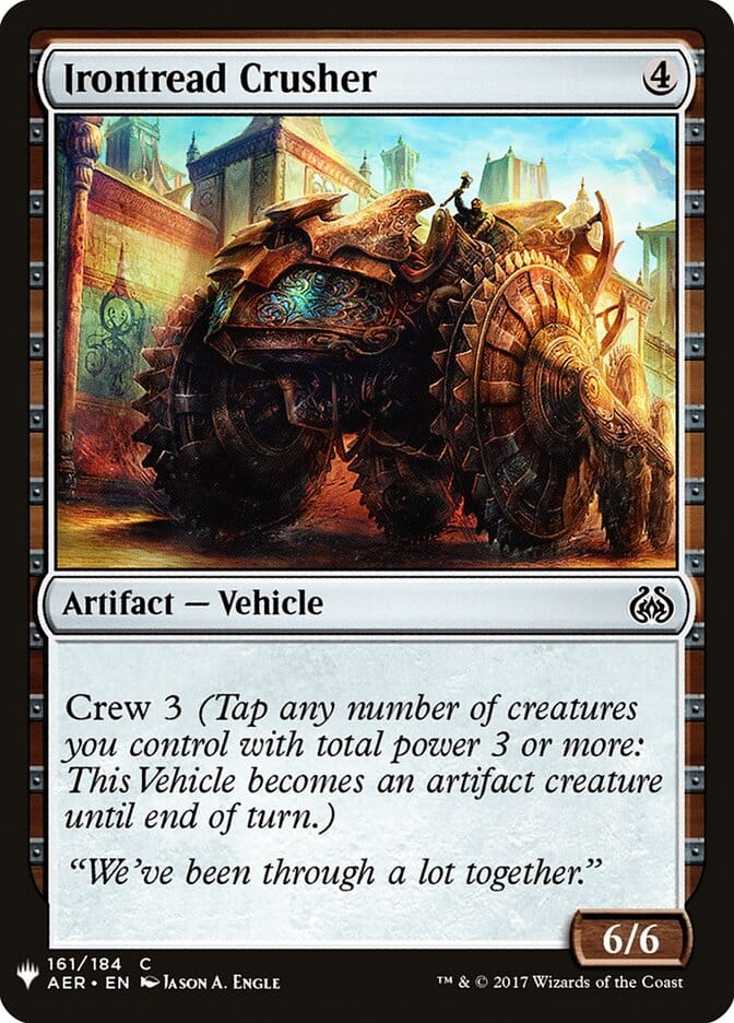 Irontread Crusher [Mystery Booster] MTG Single Magic: The Gathering  | Multizone: Comics And Games