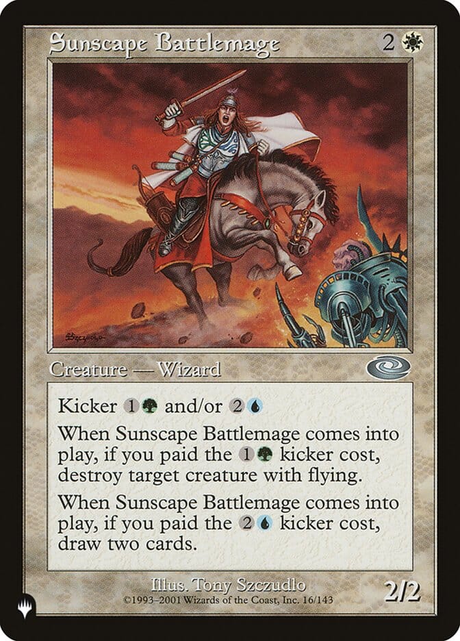 Sunscape Battlemage [The List] MTG Single Magic: The Gathering  | Multizone: Comics And Games