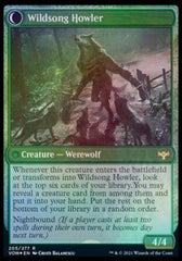 Howlpack Piper // Wildsong Howler [Innistrad: Crimson Vow Prerelease Promos] MTG Single Magic: The Gathering  | Multizone: Comics And Games