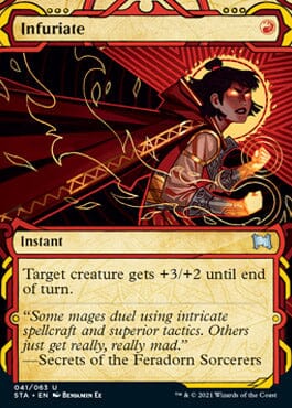 Infuriate (Foil Etched) [Strixhaven: Mystical Archive] MTG Single Magic: The Gathering  | Multizone: Comics And Games