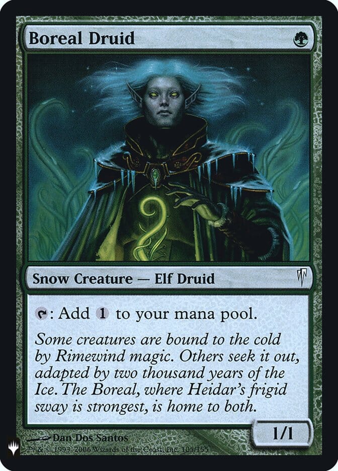Boreal Druid [Mystery Booster] MTG Single Magic: The Gathering  | Multizone: Comics And Games