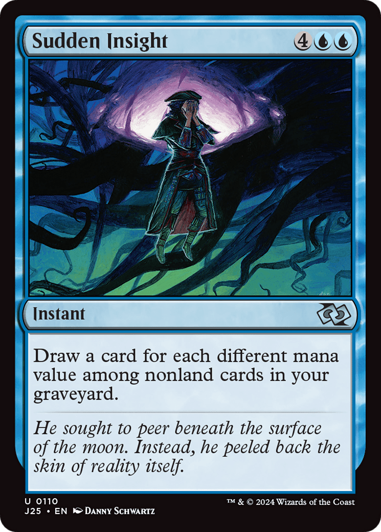 Sudden Insight [Foundations Jumpstart] MTG Single Magic: The Gathering  | Multizone: Comics And Games
