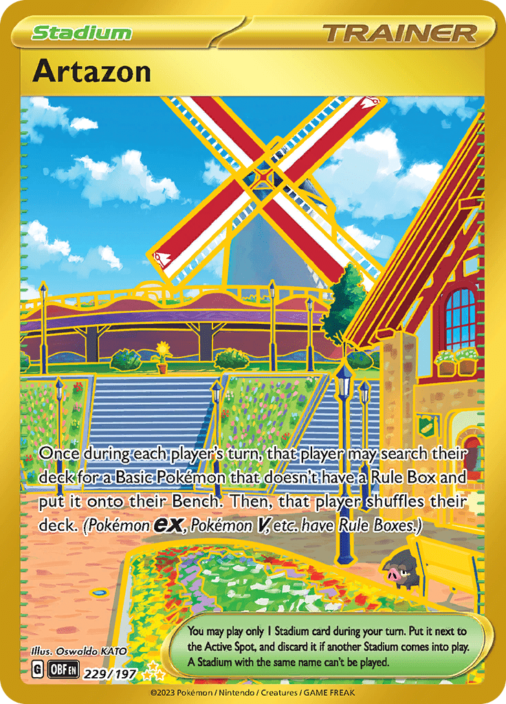 Artazon (229/197) [Scarlet & Violet: Obsidian Flames] Pokemon Single Pokémon  | Multizone: Comics And Games