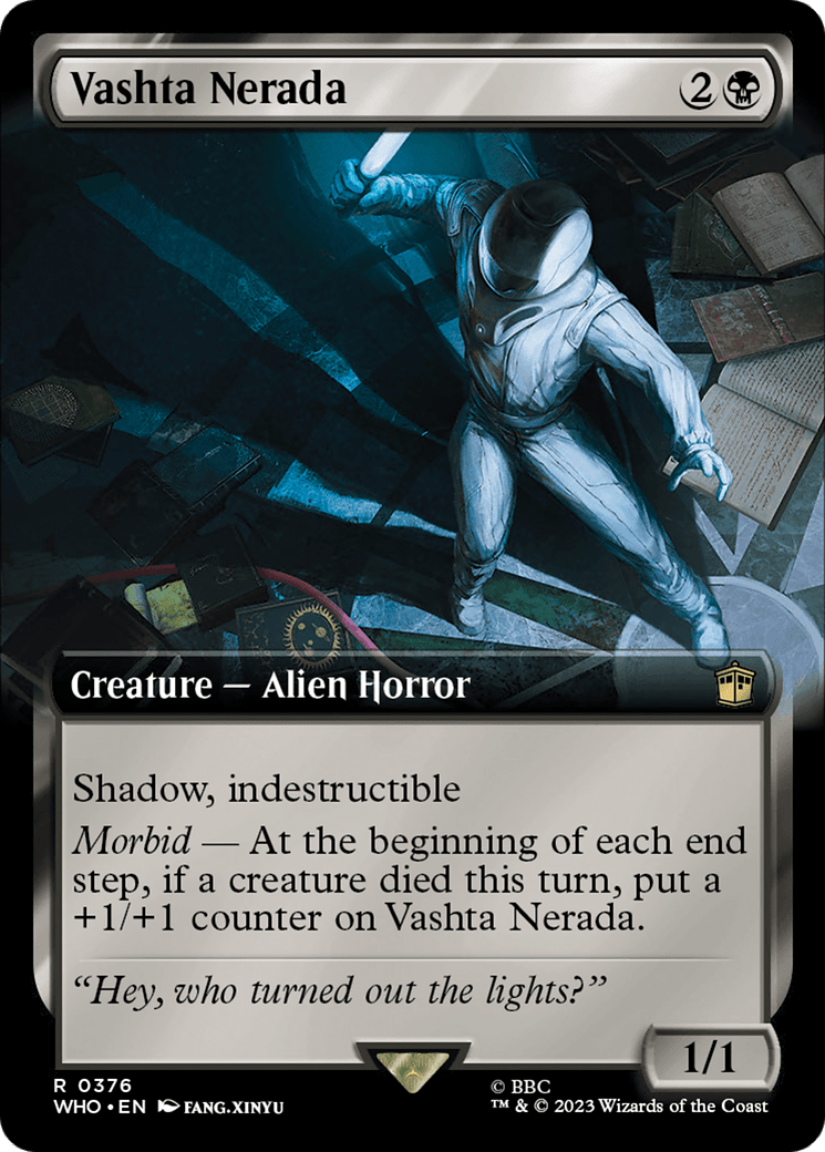 Vashta Nerada (Extended Art) [Doctor Who] MTG Single Magic: The Gathering  | Multizone: Comics And Games
