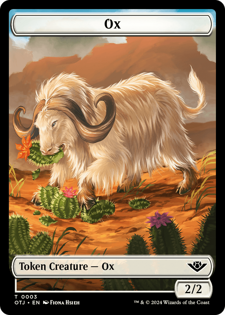 Faerie Rogue // Ox Double-Sided Token [The List] MTG Single Magic: The Gathering  | Multizone: Comics And Games