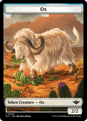 Faerie Rogue // Ox Double-Sided Token [The List] MTG Single Magic: The Gathering  | Multizone: Comics And Games