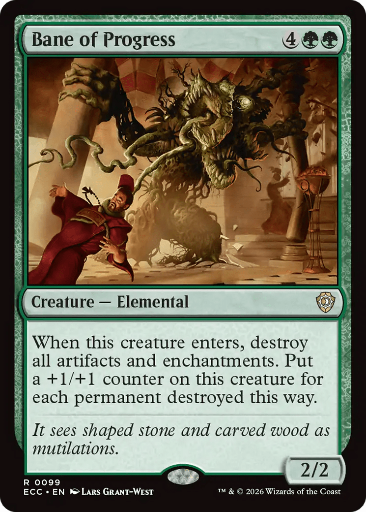 Bane of Progress [Lorwyn Eclipsed Commander] MTG Single Magic: The Gathering  | Multizone: Comics And Games