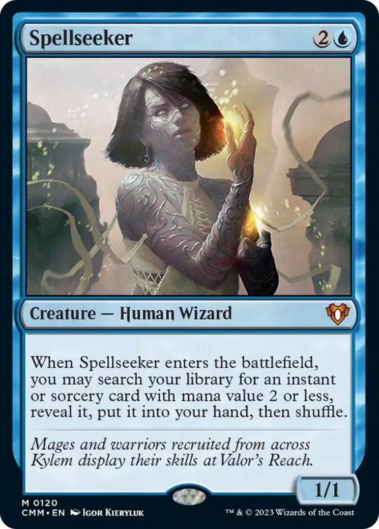 Spellseeker [Commander Masters] MTG Single Magic: The Gathering  | Multizone: Comics And Games