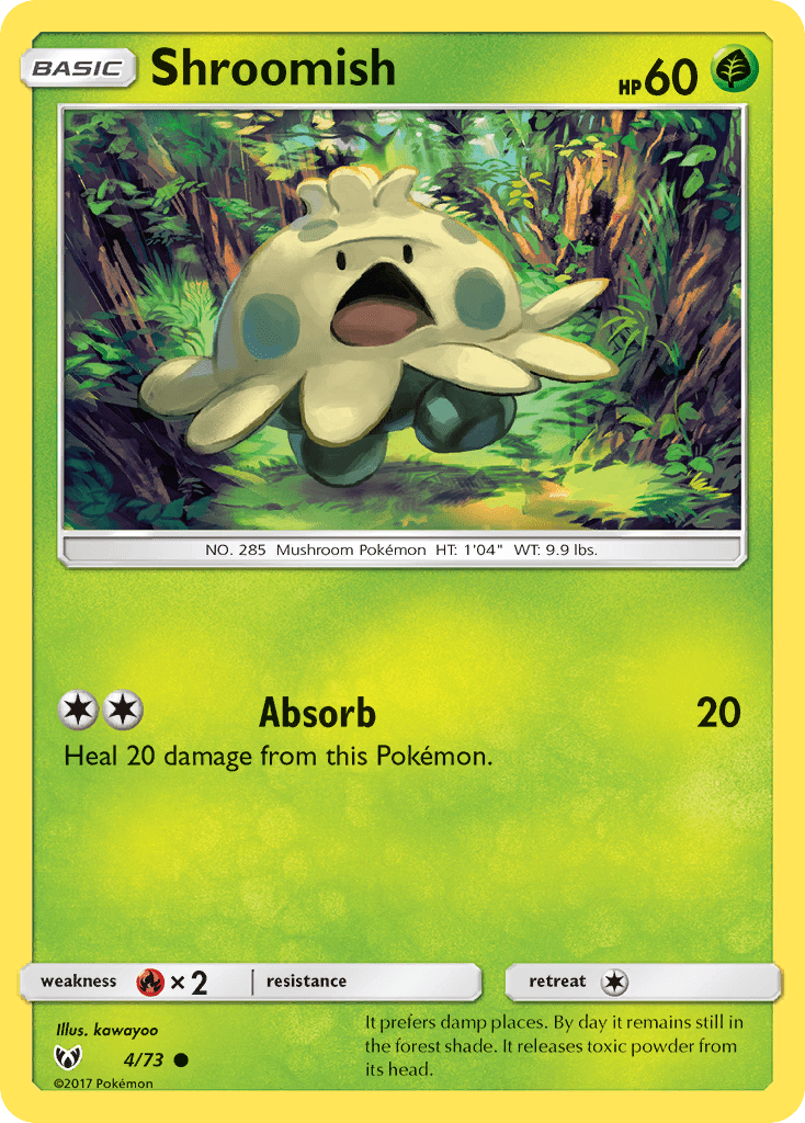 Shroomish (4/73) [Sun & Moon: Shining Legends] Pokemon Single Pokémon  | Multizone: Comics And Games