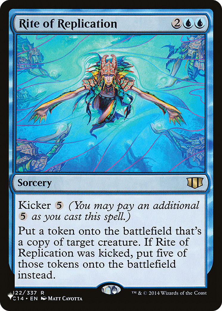 Rite of Replication (C14) [The List] MTG Single Magic: The Gathering  | Multizone: Comics And Games