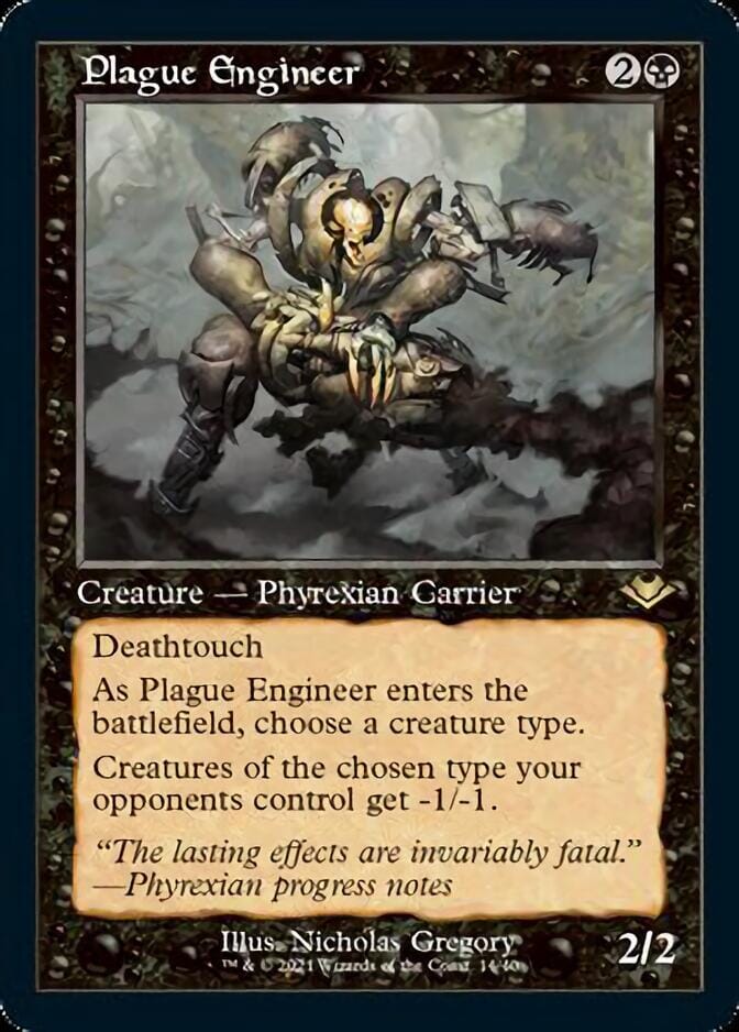 Plague Engineer (Retro) [Modern Horizons] MTG Single Magic: The Gathering  | Multizone: Comics And Games