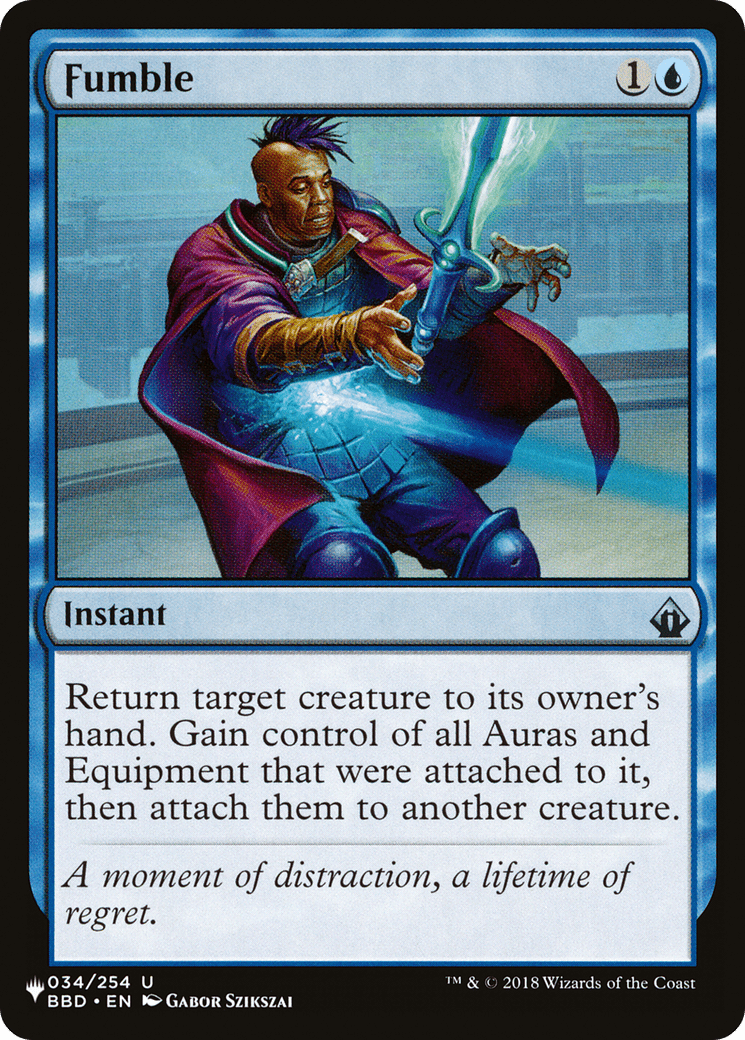 Fumble [The List] MTG Single Magic: The Gathering  | Multizone: Comics And Games