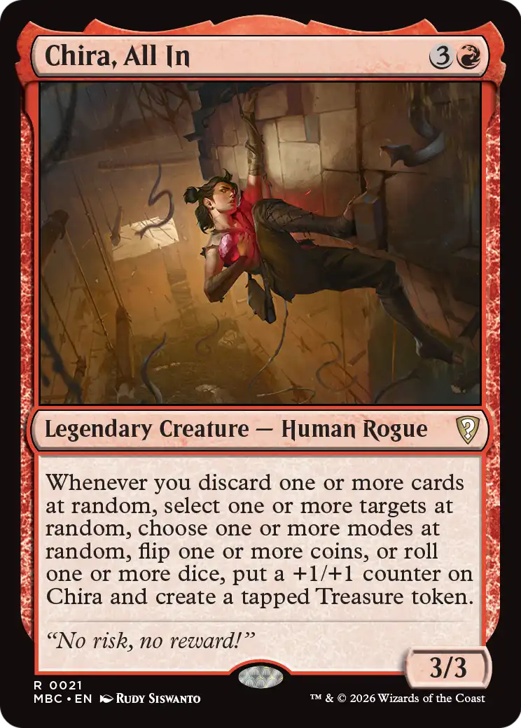 Chira, All In [Mystery Booster: Commander Edition] | Multizone: Comics And Games
