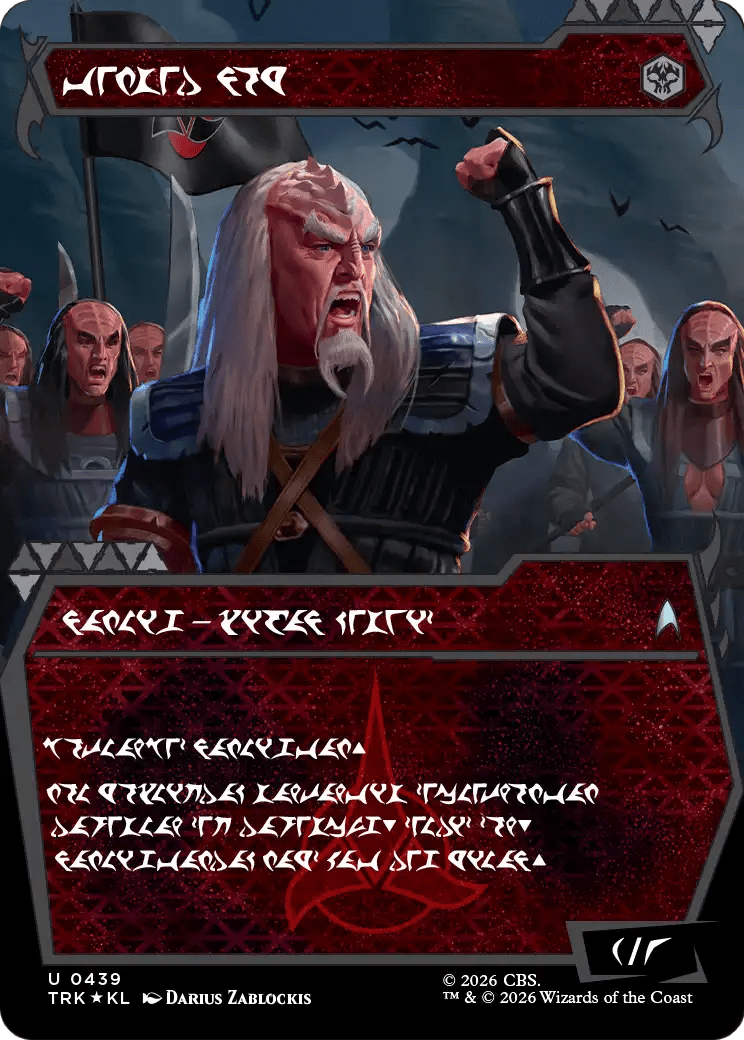 Storied Veteran (Showcase) (Klingon) [Star Trek] MTG Single Magic: The Gathering  | Multizone: Comics And Games