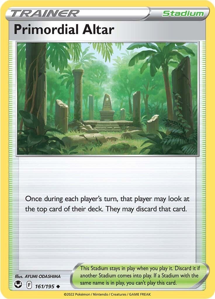 Primordial Altar (161/195) [Sword & Shield: Silver Tempest] Pokemon Single Pokémon  | Multizone: Comics And Games