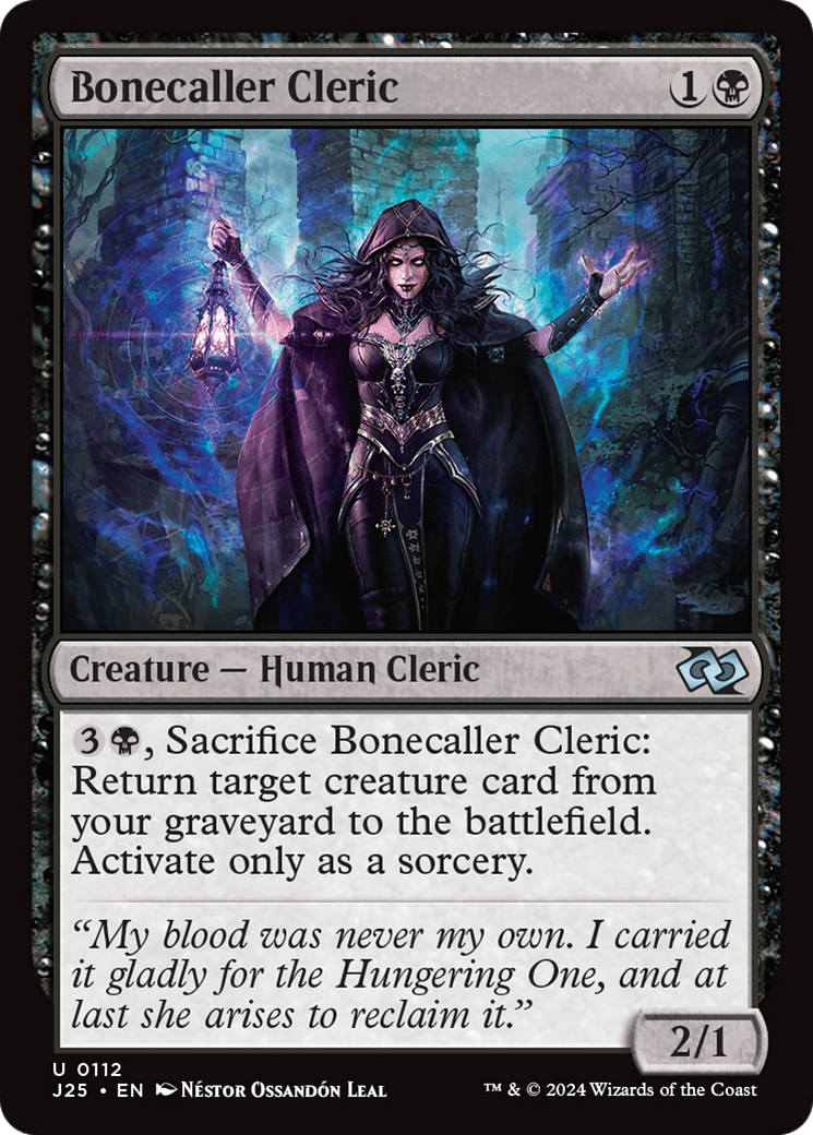 Bonecaller Cleric [Foundations Jumpstart] MTG Single Magic: The Gathering  | Multizone: Comics And Games
