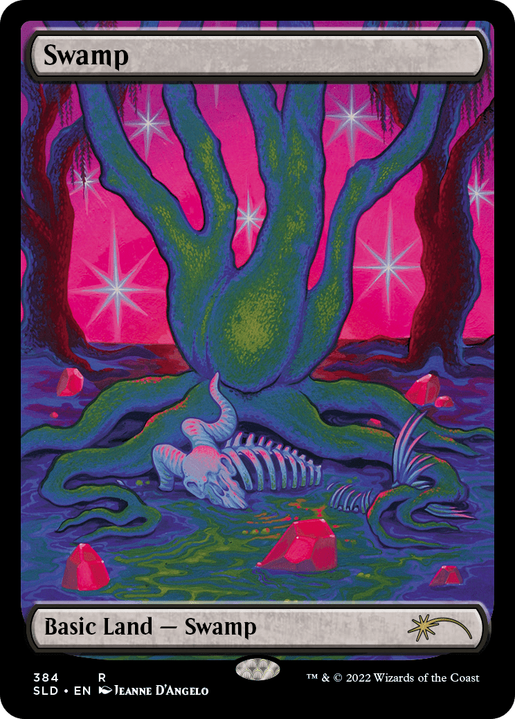 Swamp (384) [Secret Lair Drop Series] MTG Single Magic: The Gathering  | Multizone: Comics And Games