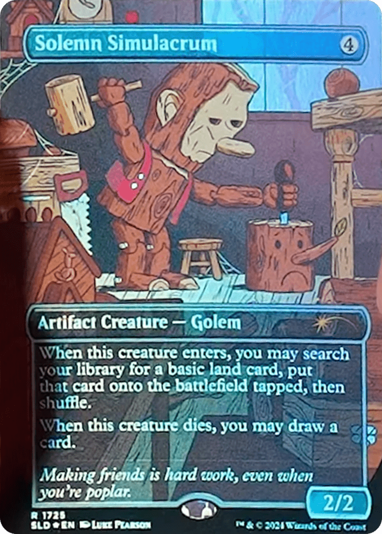 Solemn Simulacrum (1725) [Secret Lair Drop Series] MTG Single Magic: The Gathering  | Multizone: Comics And Games