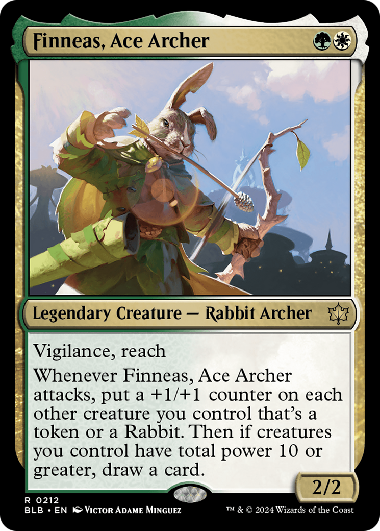 Finneas, Ace Archer [Bloomburrow] | Multizone: Comics And Games