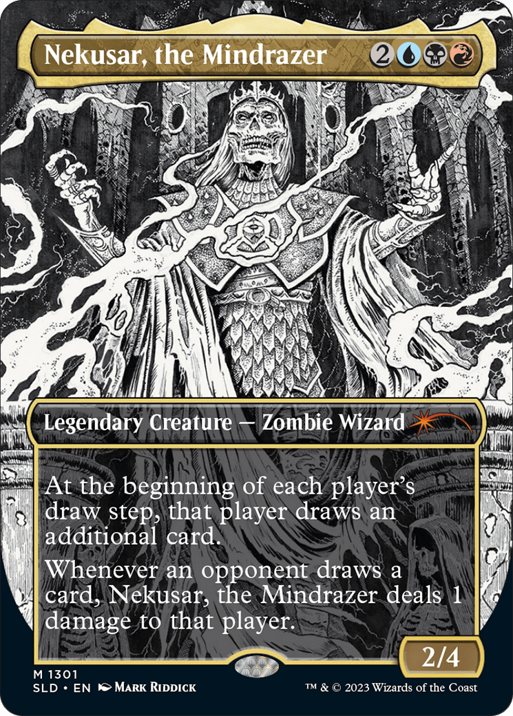 Nekusar, the Mindrazer [Secret Lair Drop Series] MTG Single Magic: The Gathering  | Multizone: Comics And Games