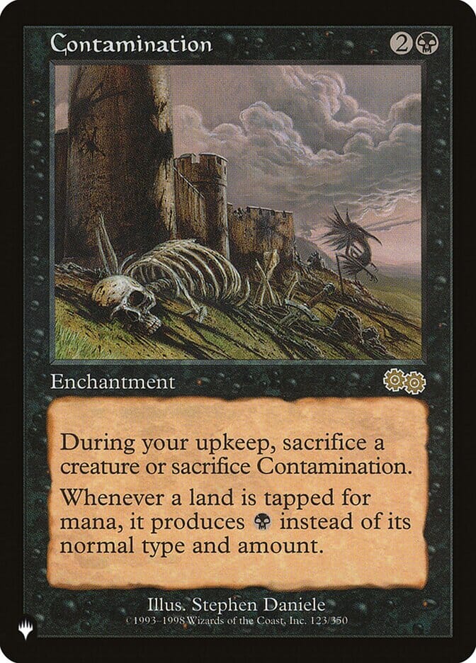 Contamination [The List] MTG Single Magic: The Gathering  | Multizone: Comics And Games