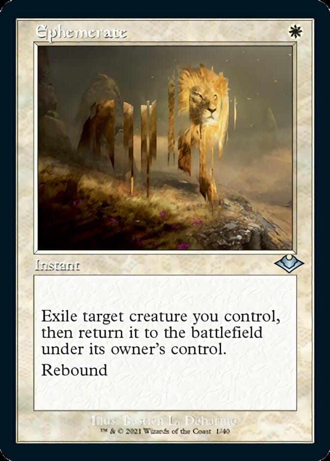Ephemerate (Retro) [Modern Horizons] MTG Single Magic: The Gathering  | Multizone: Comics And Games