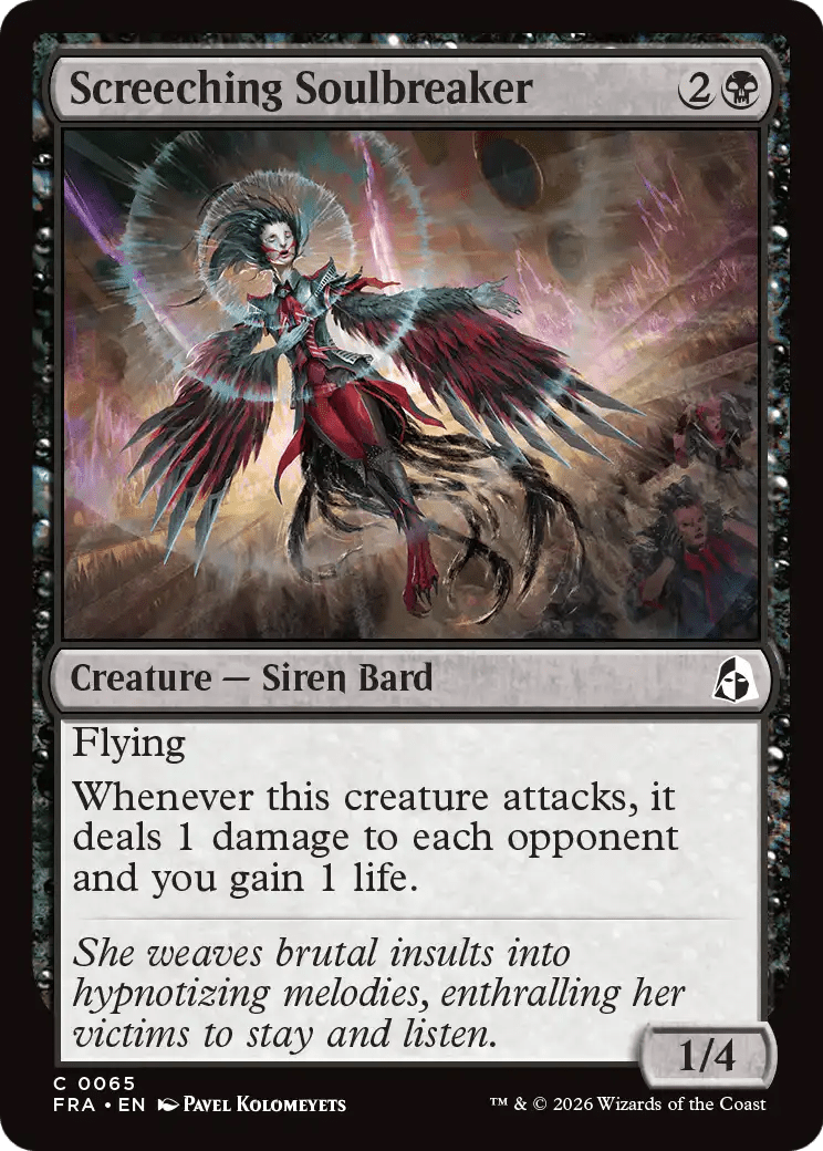 Screeching Soulbreaker [Reality Fracture] MTG Single Magic: The Gathering  | Multizone: Comics And Games