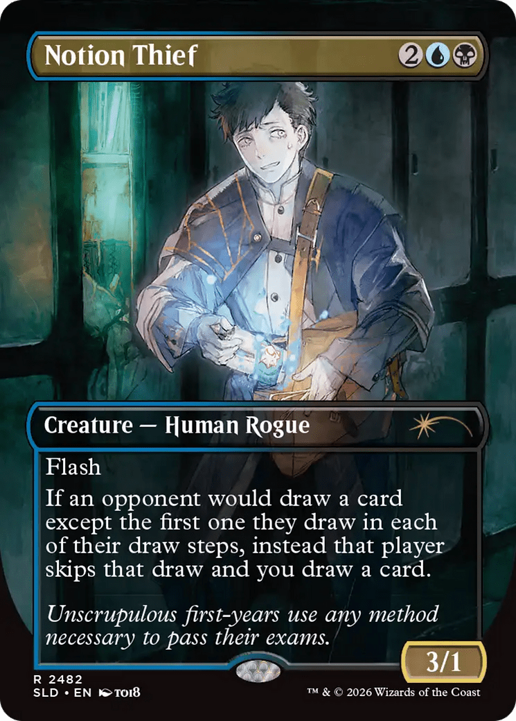 Notion Thief [Secret Lair Drop Series] MTG Single Magic: The Gathering  | Multizone: Comics And Games