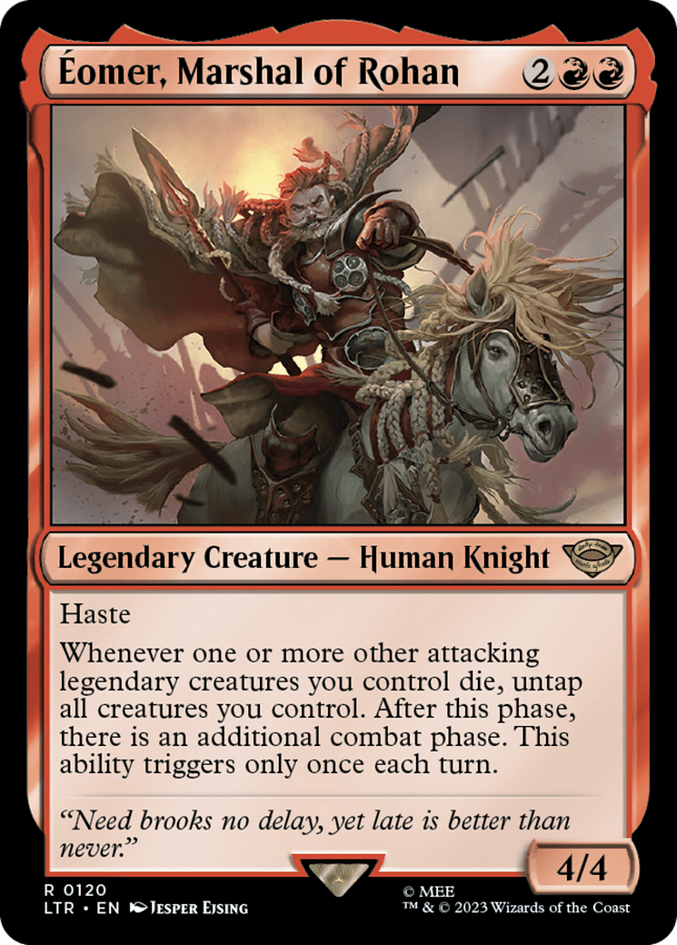 Eomer, Marshal of Rohan [The Lord of the Rings: Tales of Middle-Earth] MTG Single Magic: The Gathering  | Multizone: Comics And Games