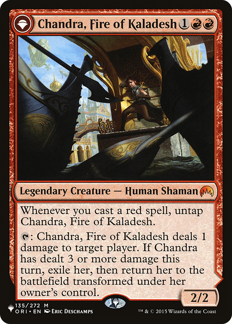 Chandra, Fire of Kaladesh // Chandra, Roaring Flame [Secret Lair: From Cute to Brute] MTG Single Magic: The Gathering  | Multizone: Comics And Games