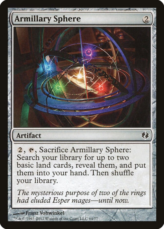 Armillary Sphere [Duel Decks: Venser vs. Koth] MTG Single Magic: The Gathering  | Multizone: Comics And Games
