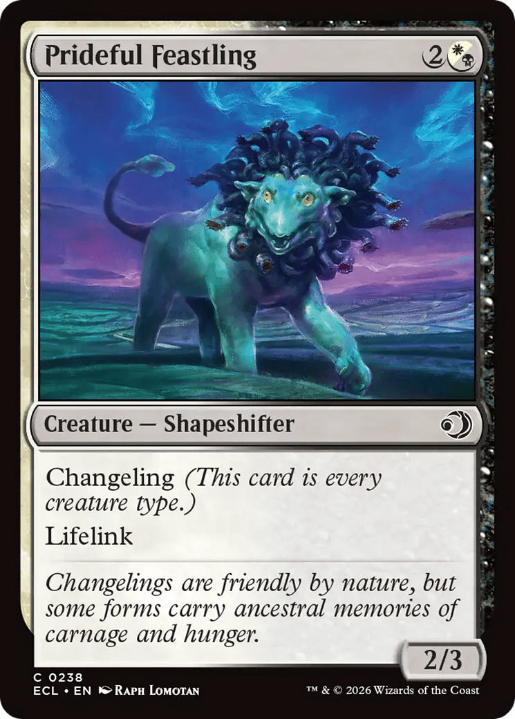 Prideful Feastling [Lorwyn Eclipsed] MTG Single Magic: The Gathering  | Multizone: Comics And Games