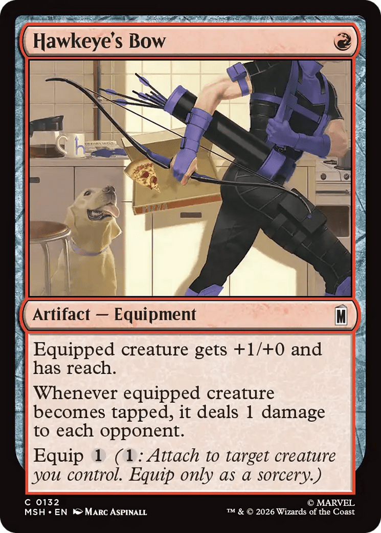 Hawkeye's Bow [Marvel Super Heroes] MTG Single Magic: The Gathering  | Multizone: Comics And Games