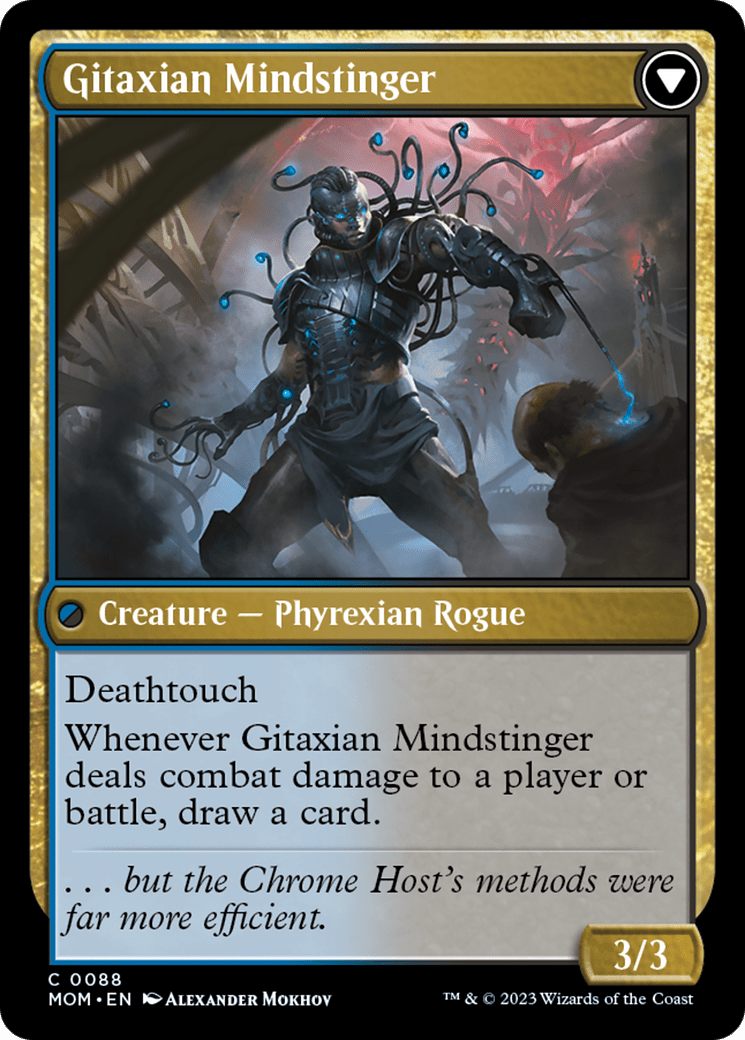 Aetherblade Agent // Gitaxian Mindstinger [March of the Machine] MTG Single Magic: The Gathering  | Multizone: Comics And Games