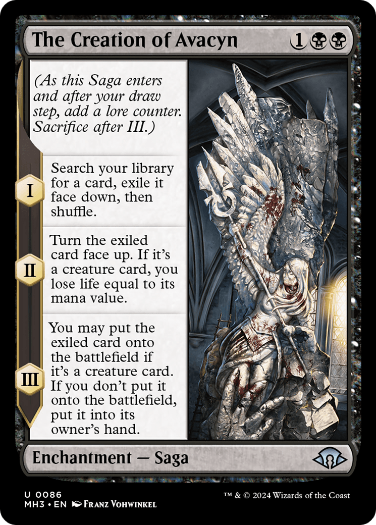 The Creation of Avacyn [Modern Horizons 3] MTG Single Magic: The Gathering  | Multizone: Comics And Games