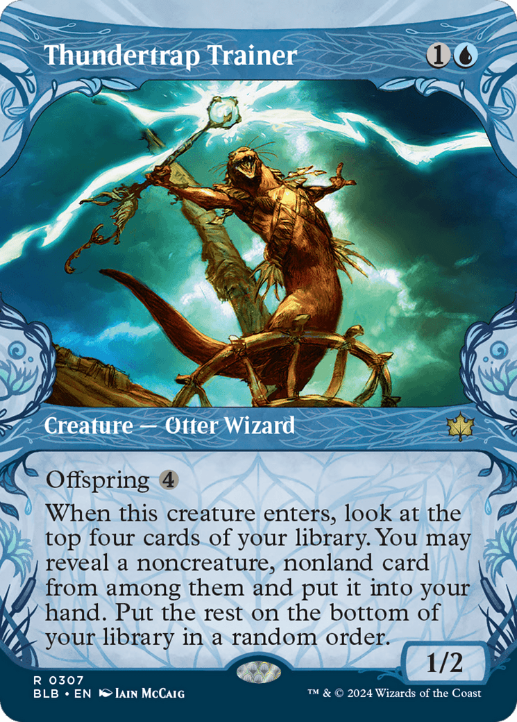 Thundertrap Trainer (Showcase) [Bloomburrow] MTG Single Magic: The Gathering  | Multizone: Comics And Games