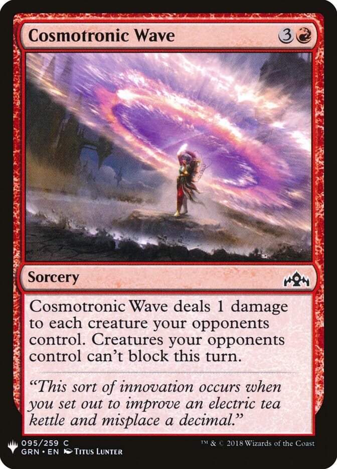 Cosmotronic Wave [Mystery Booster] MTG Single Magic: The Gathering  | Multizone: Comics And Games